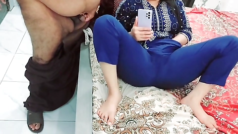 Stepsister Watching Porn On Mobile Caught And Fucked By Stepbrother With Hindi Audio
