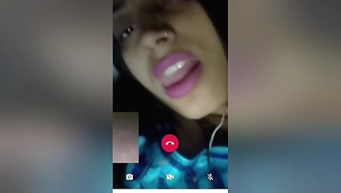 Today Exclusive- Horny Varsha Bhabhi Showing Her Boobs And Pussy On Video Call 1