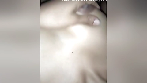 Today Exclusive- Sexy Figure Wife Boob And Pussy Record By Hubby 1
