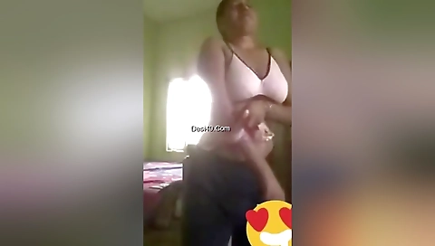Today Exclusive- Desi Girl Showing Her Boobs On Video Call 2