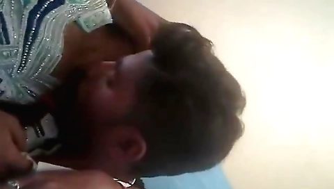 Cute Indian Lover Kissing