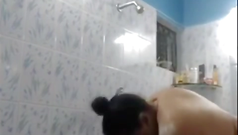 Today Exclusive- Desi Bbw Bhabhi Record Her Bathing Video 6