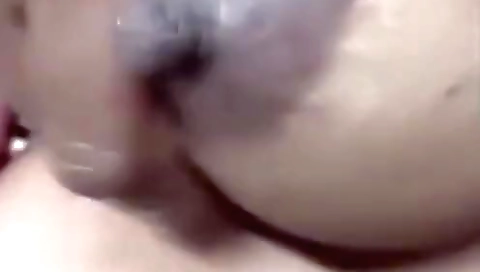 Today Exclusive- Sexy Desi Bhabhi Showing Her Milky Boobs