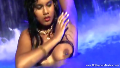 Seductive Lovely Indian Enjoying The Moment