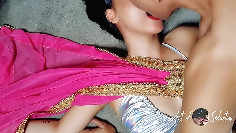 Hot Indian Big Boob Girl Seducing Delivery Guy With Sloppy Tongue Kissing #hot #indian