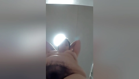 Step mom Pee In Toilet