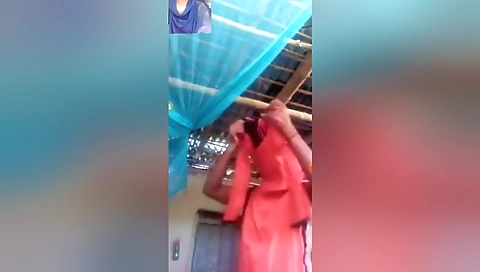 Today Exclusive- Cute Village Girl Showing Her Boobs