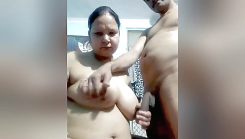 Desi Village Couple Romance And Handjob