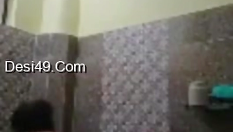Today Exclusive- Horny Desi Wife Bathing On Video Call 2