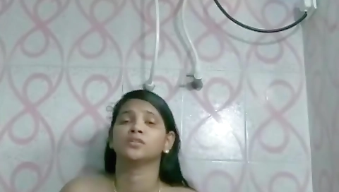 Exclusive- Sexy Indian Girl Fingering In Bathroom
