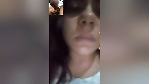 Today Exclusive- Cute Desi Girl Showing Her Boobs On Video Call