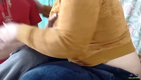 Step son In Law Pressing Big Boobs Of And Motivating For Anal Hardcore Fucking