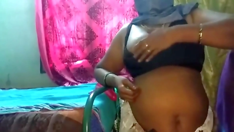 Huge Boobs - School Teacher Showing Big Boobs And Shaved Pussy Press Hard Boobs Rubbing
