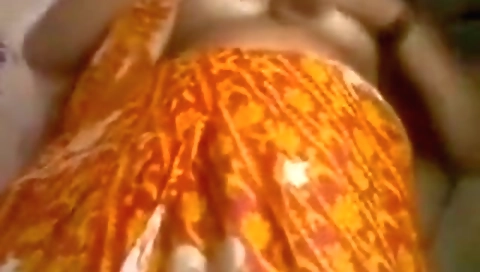 Unsatisfied Muslim Wife Showing Her Assets