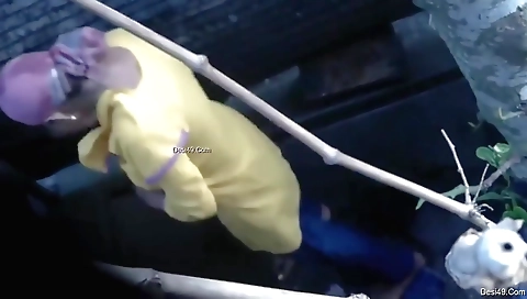 Desi Girl Bathing Record In