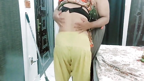 Indian Maid Fucked By Old Step daddy At Home