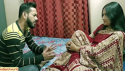 Hardcore Romantic Sex With Close Friends Wife ! Dada Cum Inside My Pussy