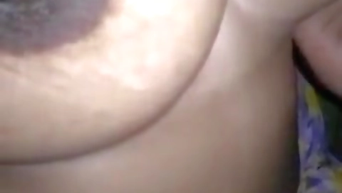 Today Exclusive- Hubby Sucking Wife Boobs