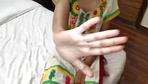 Desi Hot Step Sister Having Sex Secretly With Step Brother In Hindi Audio Dirty Talk - Secretly Record His Night