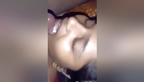 Today Exclusive- Desi Village Bhabhi Blowjob And Fucked