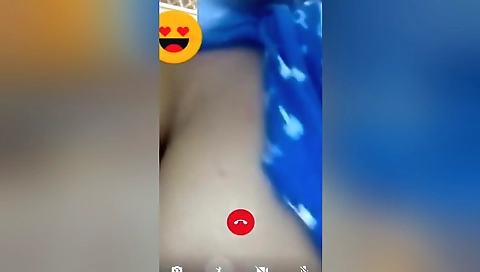 Telugu Girl Showing Her Boobs On Video Call