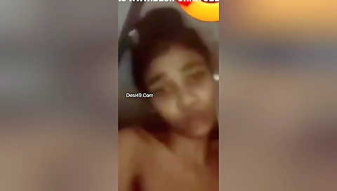 Cute Desi Girl Showing Her Boobs