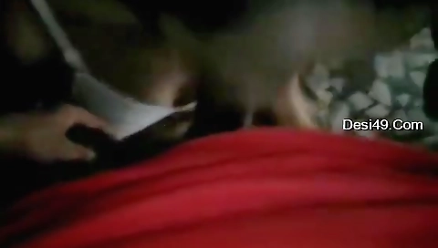 Desi Village Girl Blowjob And Boob Pressing