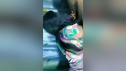 Today Exclusive- Desi Bhabhi Blowjob And Fucked 4