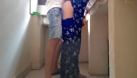 Hot Bengali Maid Fucked By Lonely Husband In The Kitchen