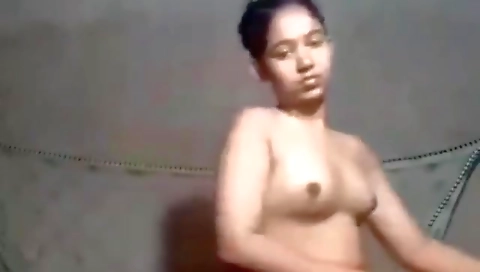 Beautiful Cute Innocent Girl Making Nude Video For Bf