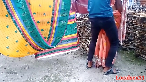 Indian Village Chachi Fuck With Dever Ji Outdoor Standing Doggy Style Position