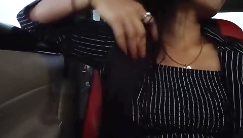 The New Boyfriend Drove Around In The Car And Parked To Bring Her To The Bedroom And Bang Her Hard. Sexypuja