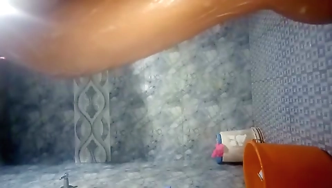 Booby teen 18+ Girl Nude Bath Show