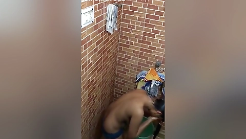 Today Exclusive- Cute Desi Girl Bathing Capture By 2