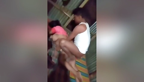 Village Paid Randi Fucked Hard By 2 Guys