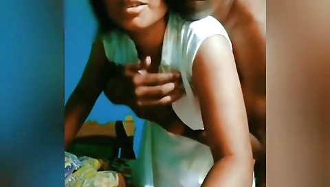 Village Indian Desi Bhabhi Dirty Sex In Standing Position