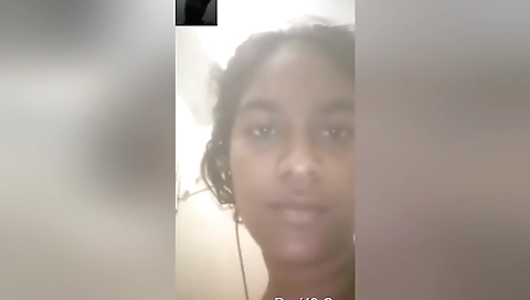 Today Exclusive- Cute Tamil Girl Record Nude Selfie For Lover