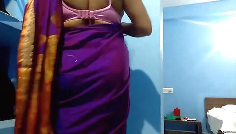 Exclusive- Desi Bbw Bhabhi Handjob And Fuck In Doggy Style