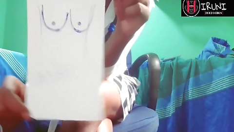 Indian Teacher Fingering In The