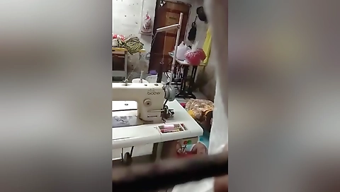 Today Exclusive- Lover Fucking In Trailer Shop