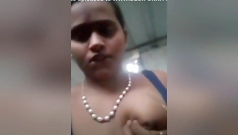 Horny Tamil Girl Shows Her Boobs And Masturbating 1