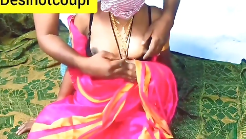 Sex With An Indian Wife In A Pink Sari