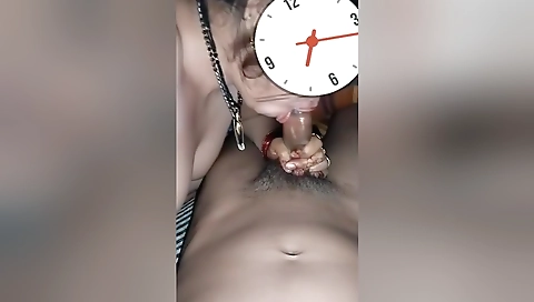 Desi Bhabhi Blowjob And Fucked