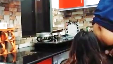 House Wife Ass Fucked In Kitchen By Old Husband