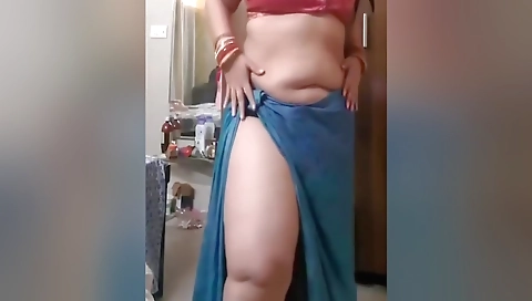 Indian Step Mom Teasing Step Son With Big Ass