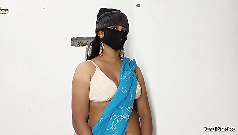 Hot Girl Komal Sanchez Fucked In The Sky Colour Saree